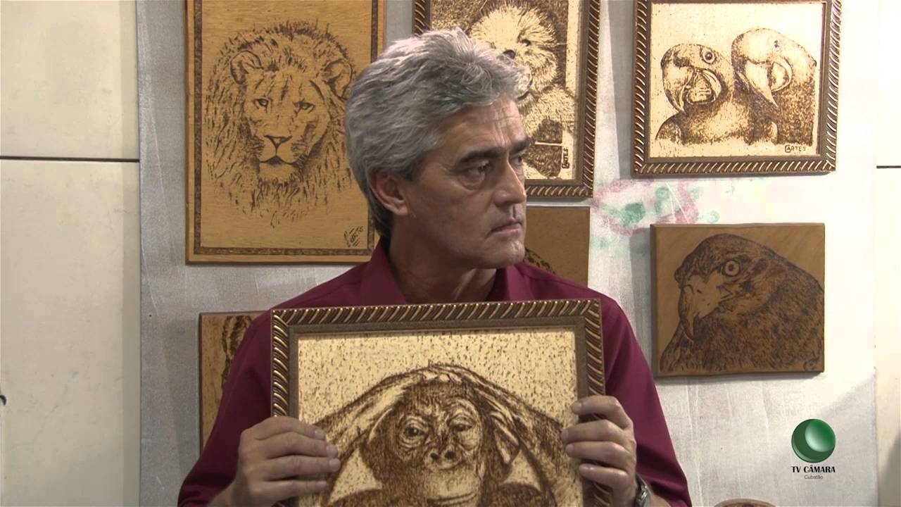 Espaço Cultural - Pirografia