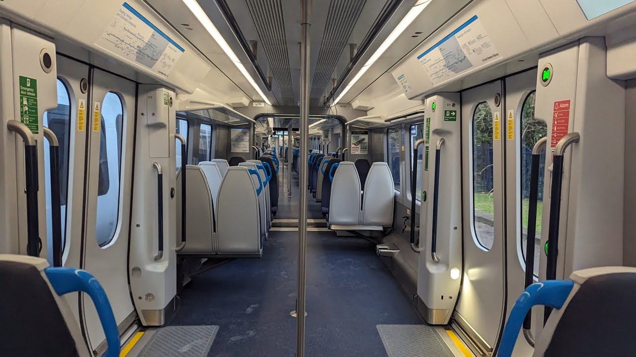 SWR Class 701 Windsor & Eton Riverside to Waterloo announcement 11/01/2024
