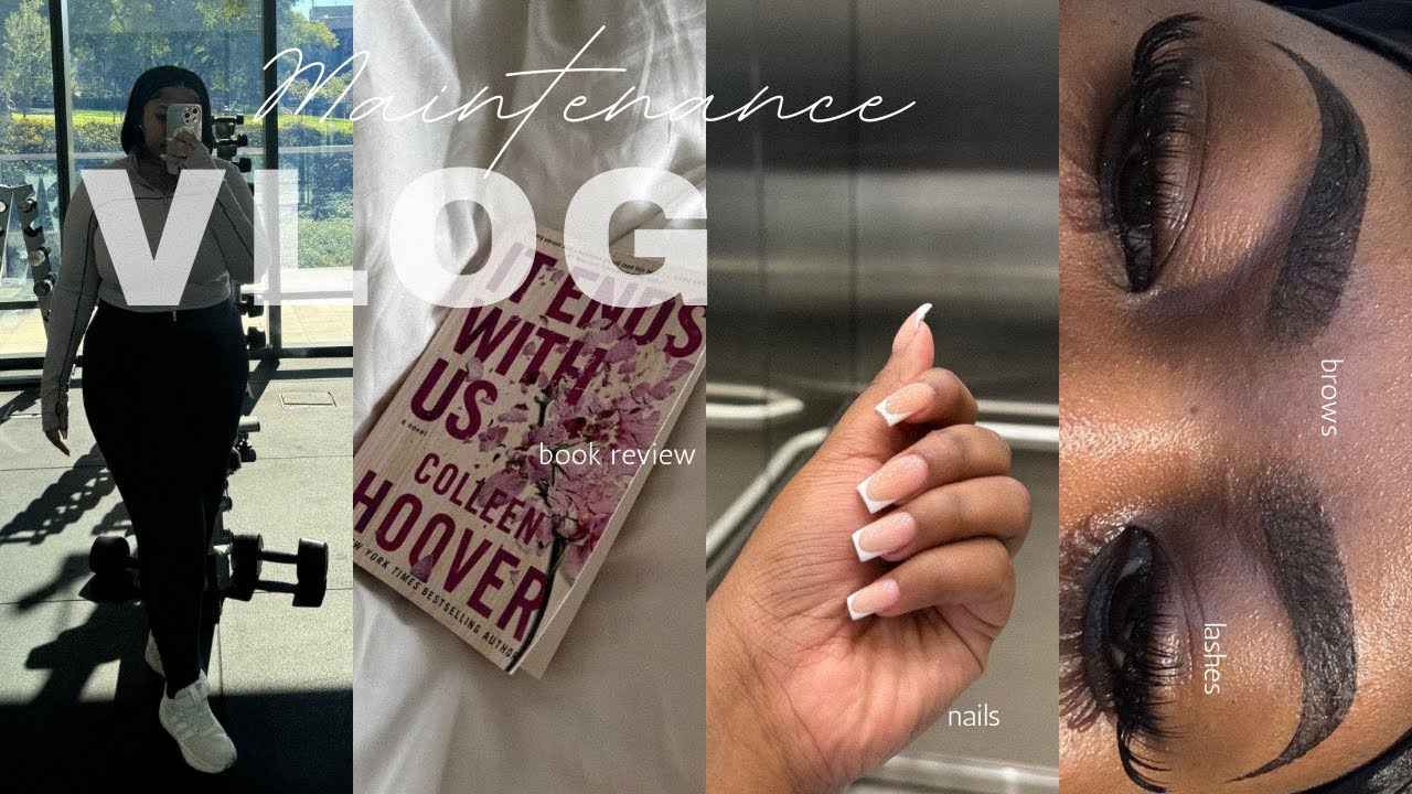 VLOG: Microblading | Hair | Lashes | Nails | Book Review | Unboxings