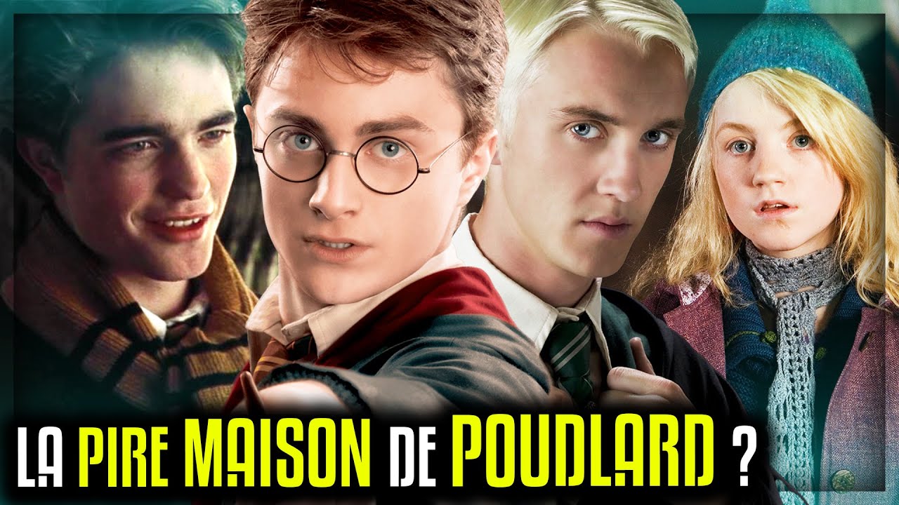 QUELLE EST LA PIRE DES MAISONS DE POUDLARD ? HARRY POTTER