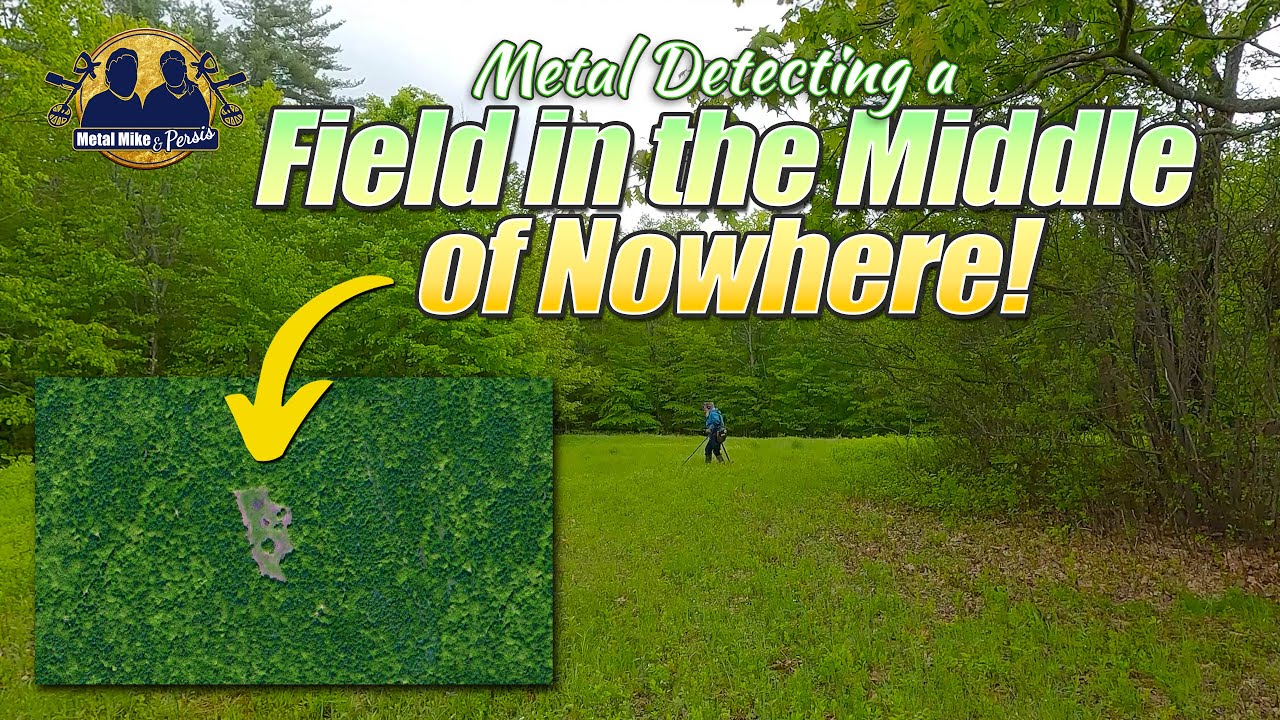 We Followed a 1700s Cart Path to Metal Detect a Hidden Field Out in the Woods! #treasureSundays