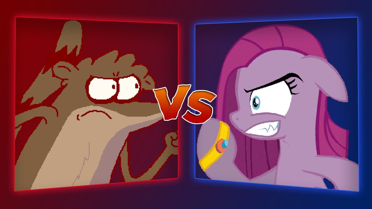 MUGEN Battle - Rigby vs Pinkamena