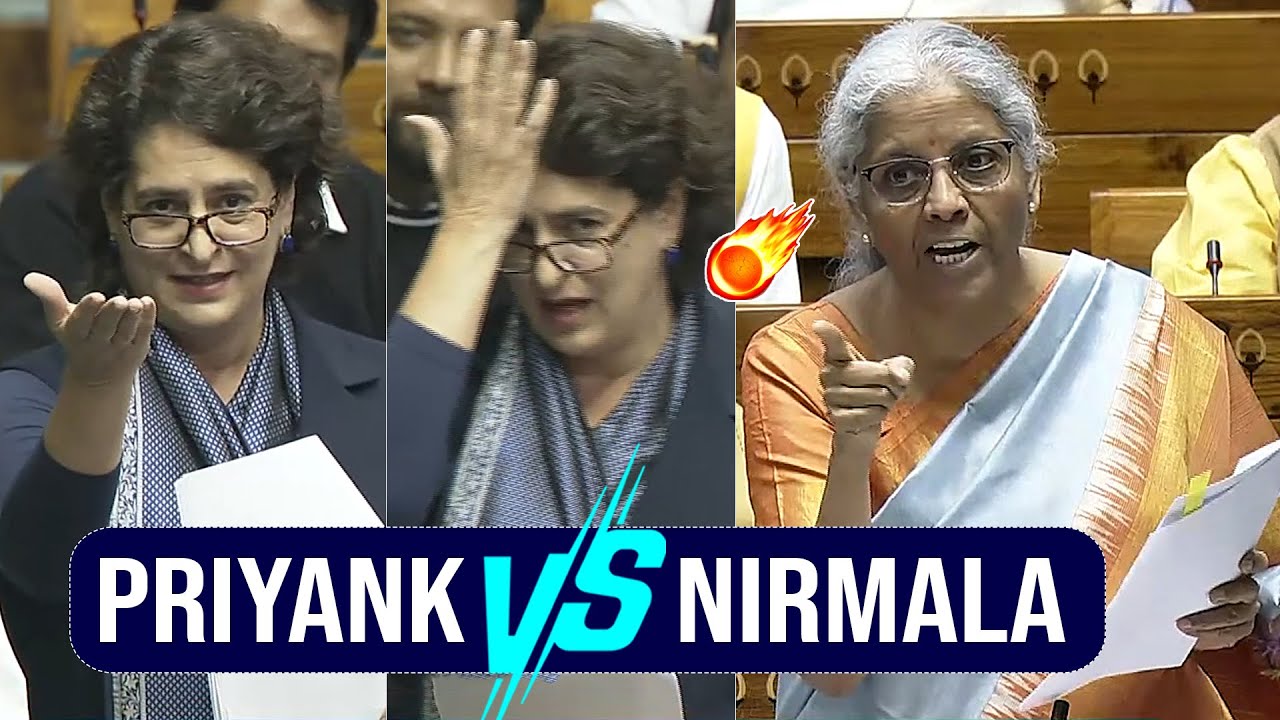 Priyanka Gandhi vs Nirmala Sitharaman In Lok Sabha | Narendra Modi | Rahul Gandhi | News Buzz