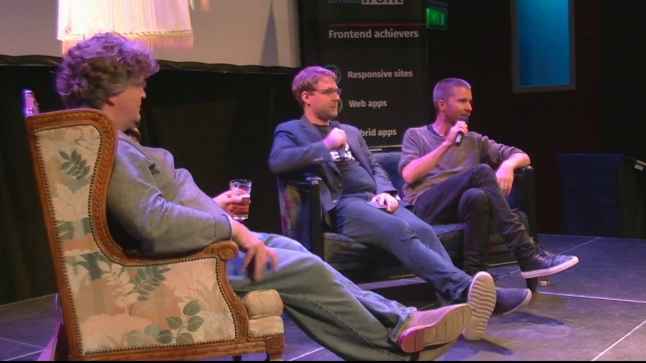 Fireside Chat with Peter-Paul Koch (ppk) at AmsterdamJS Meetup