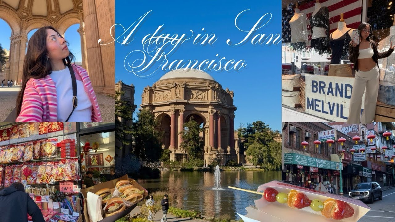 Video Diaries | A Day in San Francisco 🌟🌉🌷