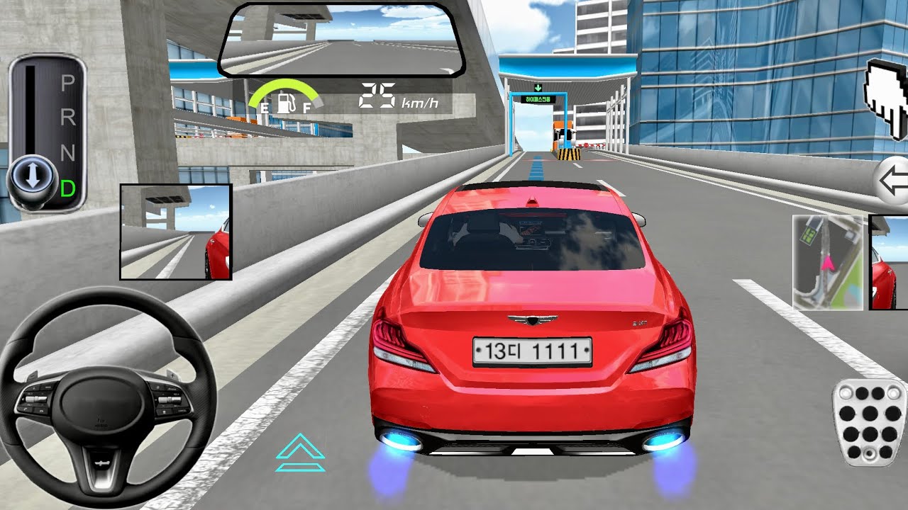 New Red Mercedes G-63 For Parking 3d Driving Class android game play || Car Game #gameplay #cargame