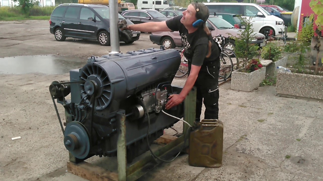 6 Zylinder Schönebecker Luftgekühlt kommt in IFA W50 6VD 14,5/12 SRL