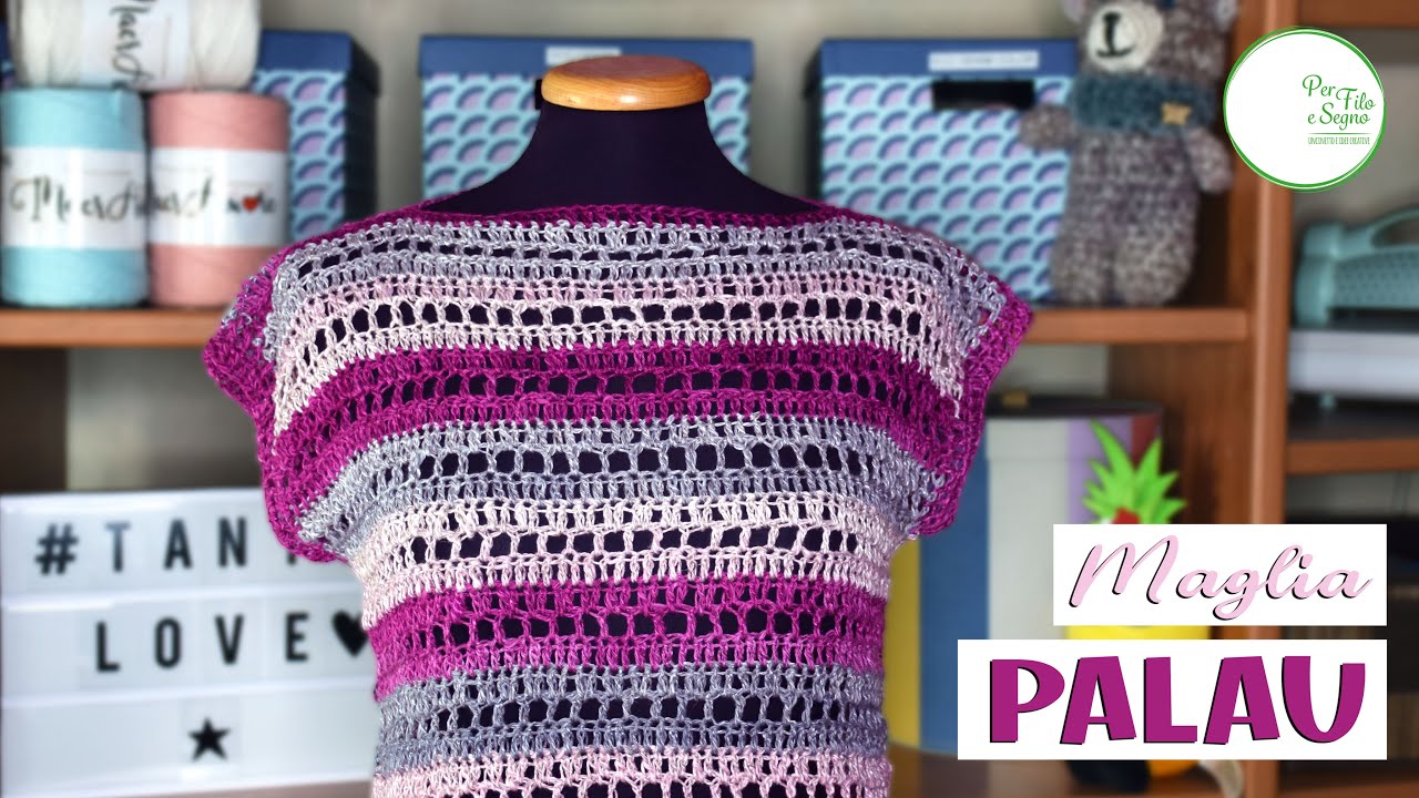 Tutorial - Maglia Palau (super facile e veloce 😉)