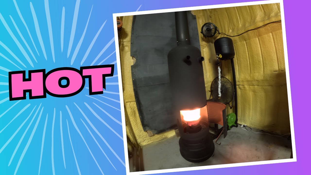 Homemade Used Oil Burner/Alternate Heating Solution