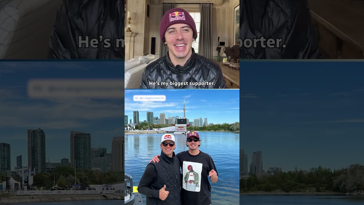Snowboarder Mark McMorris answers question from 'super fan' 🥹 #snowboarding #xgames #olympics