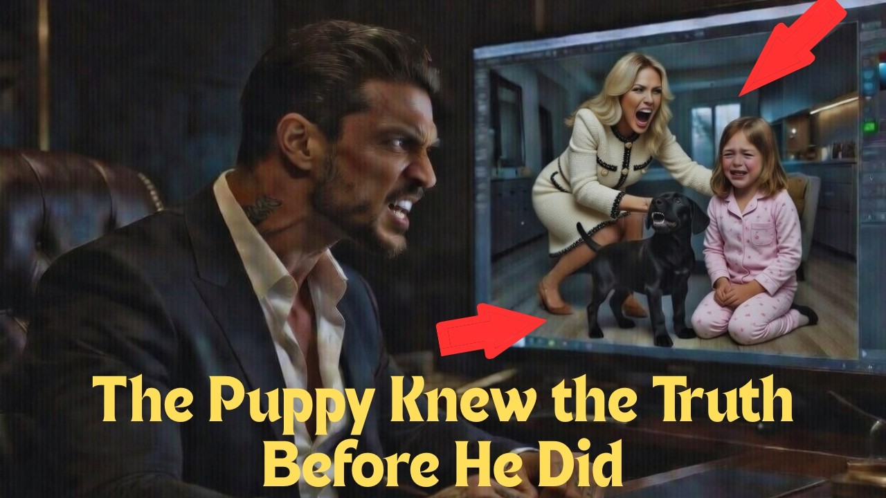Mafia boss Hid to watch how His Fiancée treat his daughter but a Puppy’s Reaction Exposed the Truth.