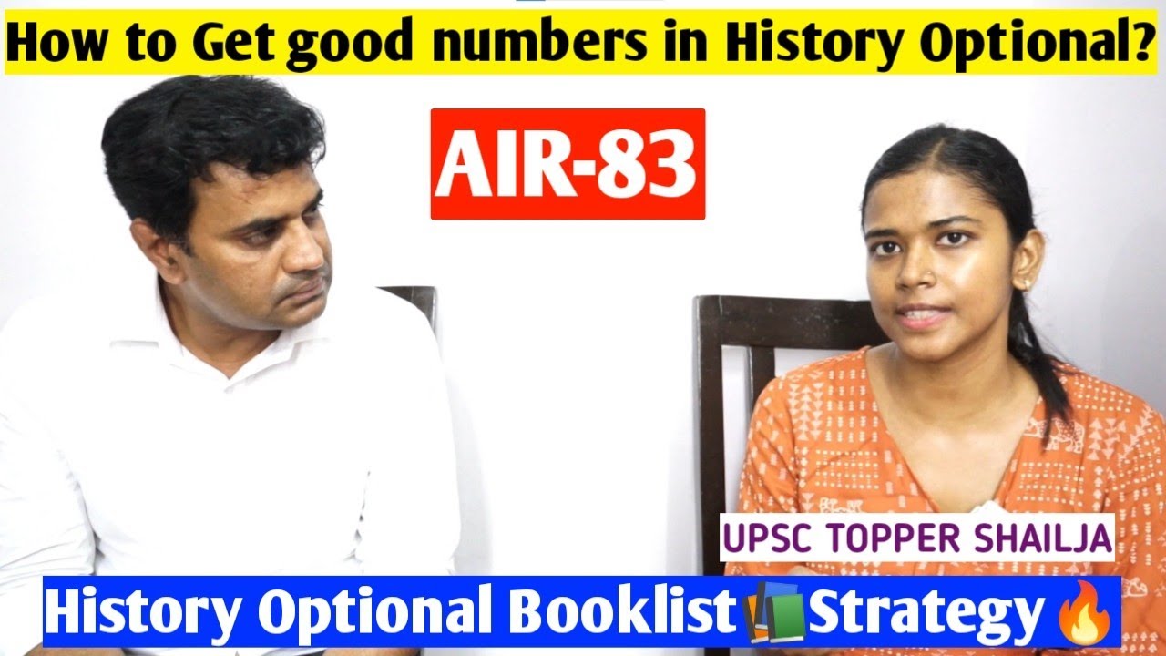 History Optional Complete Strategy Book-List 📚 Resources By Topper Shailja AIR 83 | History Optional