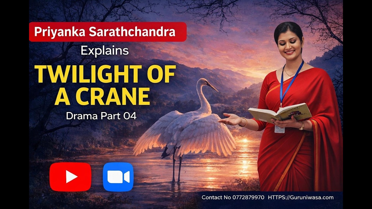 Grade 11 - Theory - English Literature - Twilight of a... - Part 04 - Eng & Sin Medium - 2025-01-20
