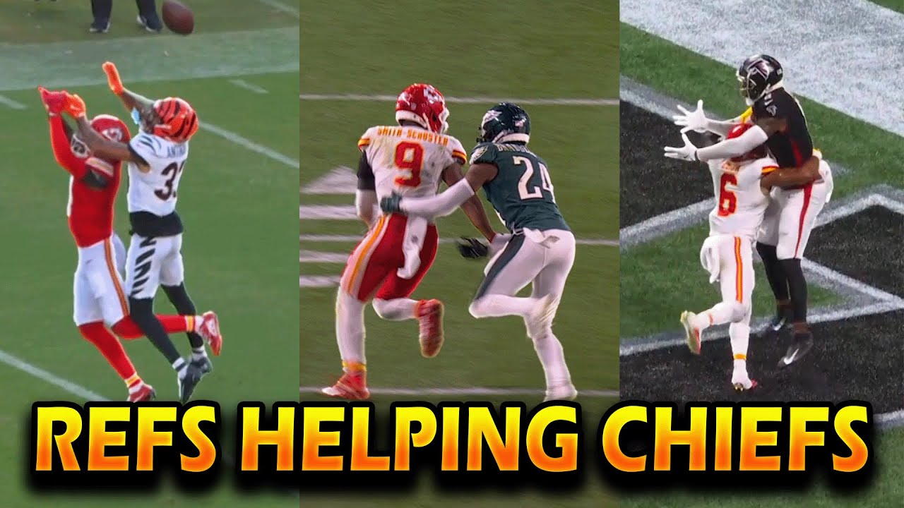 The Refs Helping Mahomes & Chiefs Compilation (and every Mahomes Interception Overturned)