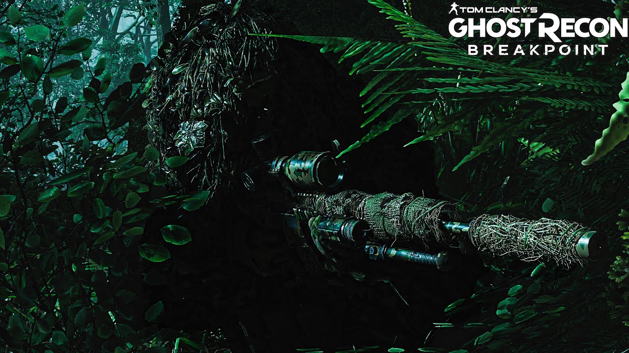 GHOST RECON BREAKPOINT - GHILLIE SUIT NIGHT TIME STEALTH