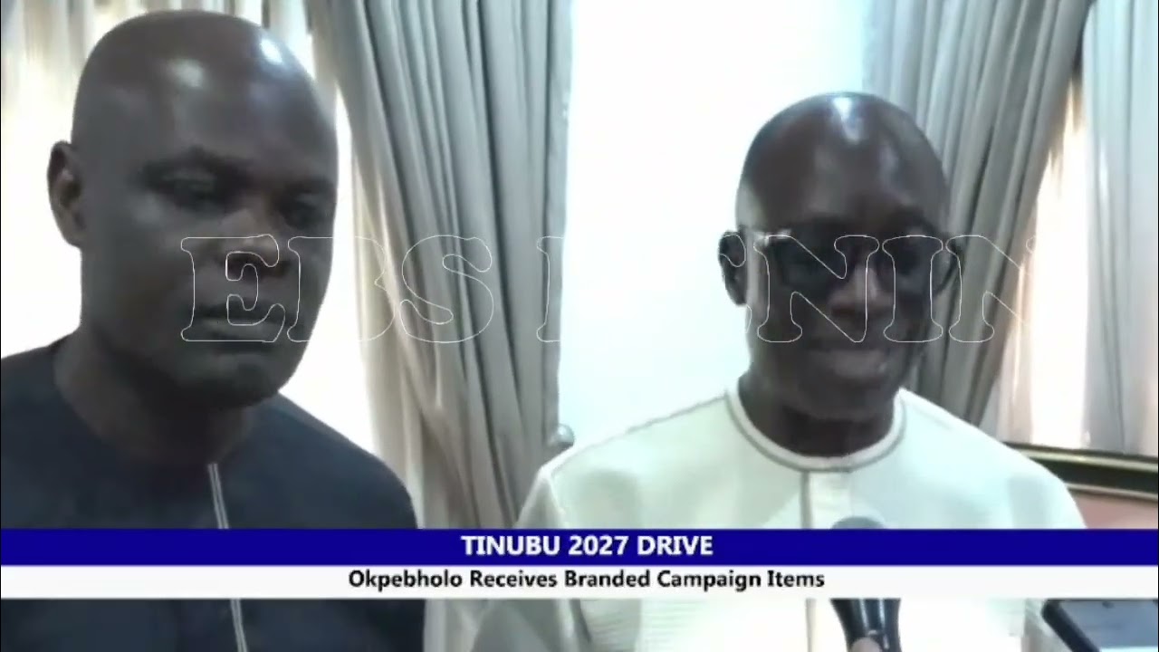 TINUBU 2027 DRIVE: Okpebholo Receives Branded Campaign Items