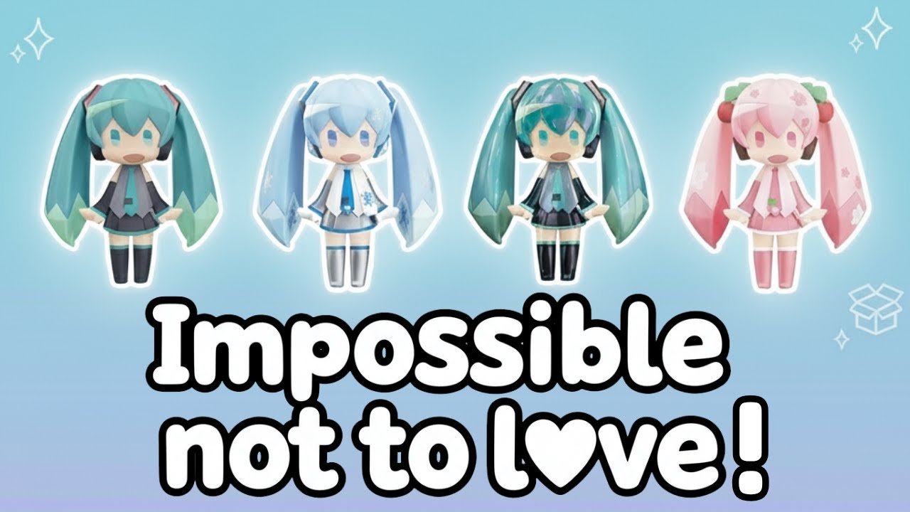 WHY DID I BUY 4 OF THEM? Hello! Good Smile Miku Collection Unboxing!