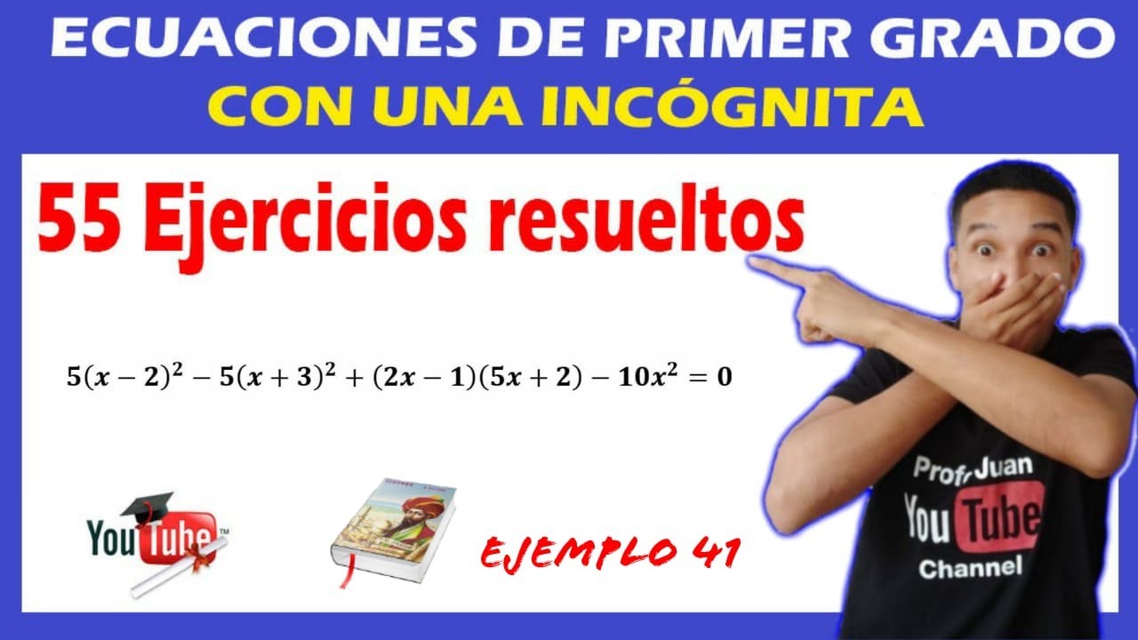 🛑 👉 Ecuaciones De Primer Grado CON PARÉNTESIS ELEVADO AL CUADRADO 🚀Súper FÁCIL [Para PRINCIPIANTES]