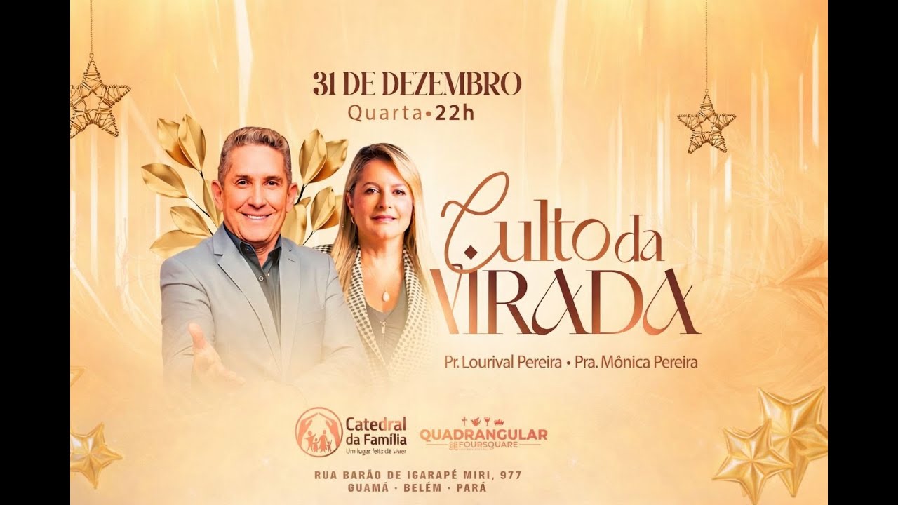 CULTO DA VIRADA  31/12/2025