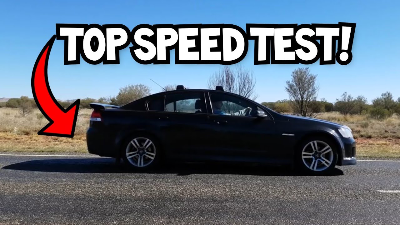 2007 Holden Commodore SV6 Max Speed Test! 0-235kph