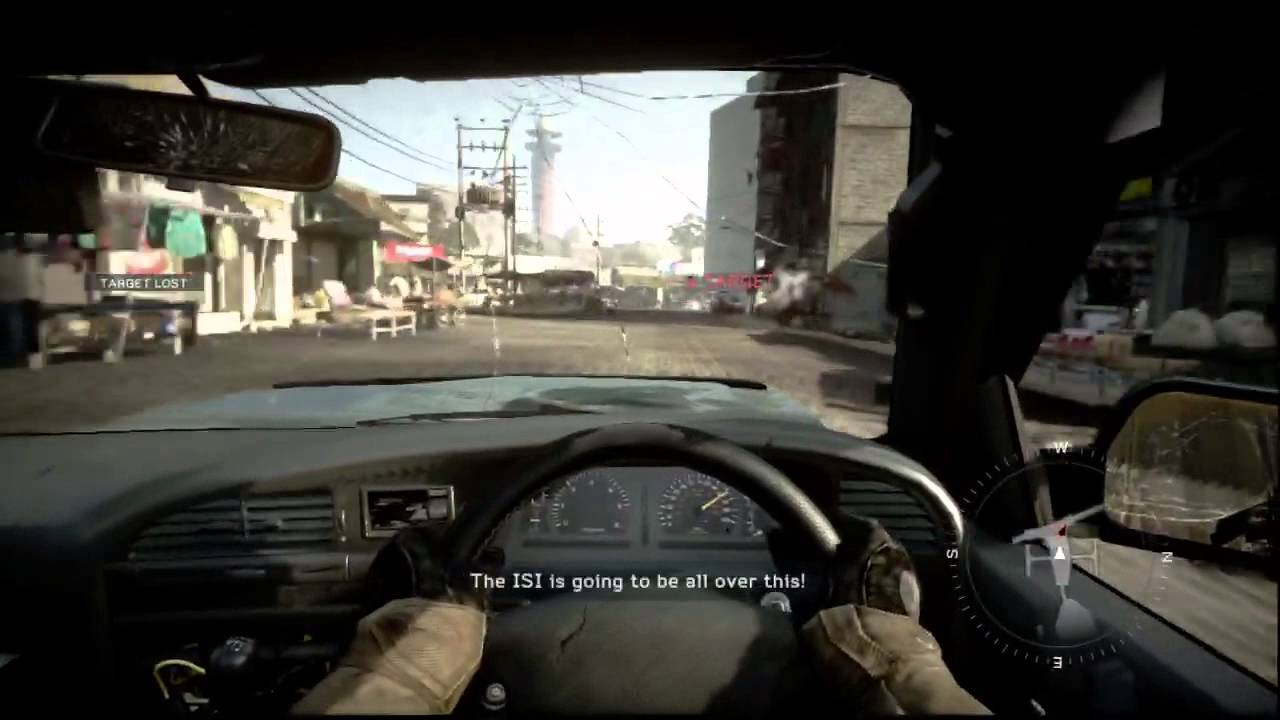 Medal of honor warfighter Car Chase ( hot pursuit mission ) by need for speed / burnout team