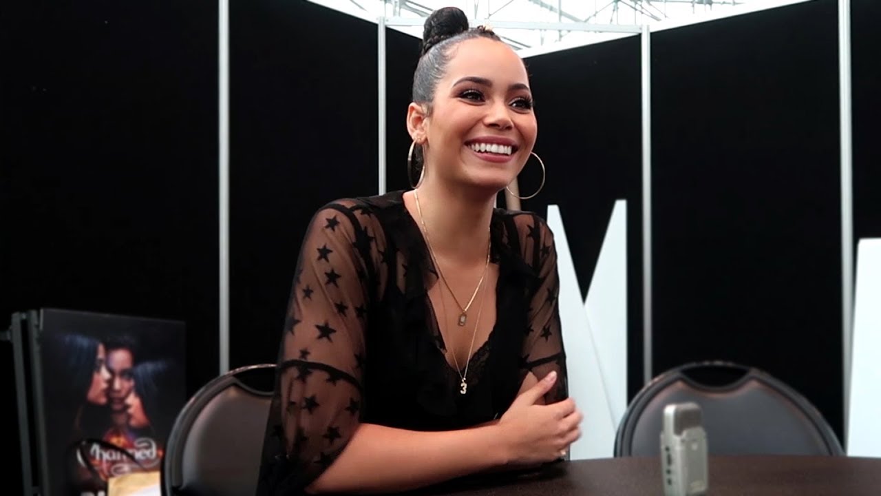 Madeleine Mantock (Macy Vaughn) CHARMED NYCC 2018 Press Roundtable Interview