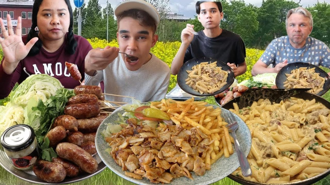 08-06-25 #Отличные колбаски Исан, рынок, паста с мясом и все необходимые аксессуары🫣