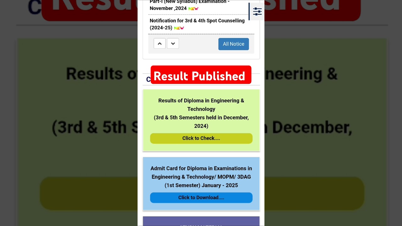 WBSCTE Results of Diploma | MTS Electrical Solutions