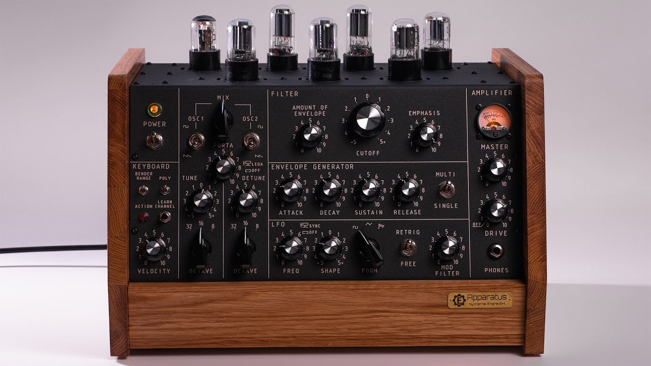 Apparatus Tube Synthesizer - Large Demo by Dmitry Shtatnov (HQ Sound)