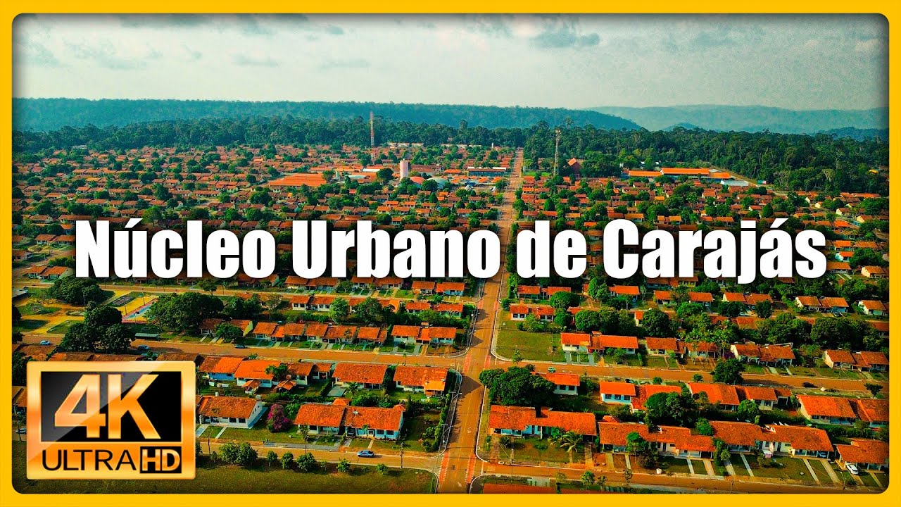 🔴 SOBREVOANDO UM OÁSIS NA AMAZÔNIA | Núcleo Urbano de Carajás - Parauapebas/PA 🇧🇷 [4K]