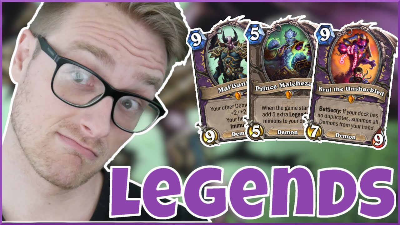 Hearthstone | The Deck is LEGENDARY! | Wild All Legend Reno Warlock | Saviors of Uldum