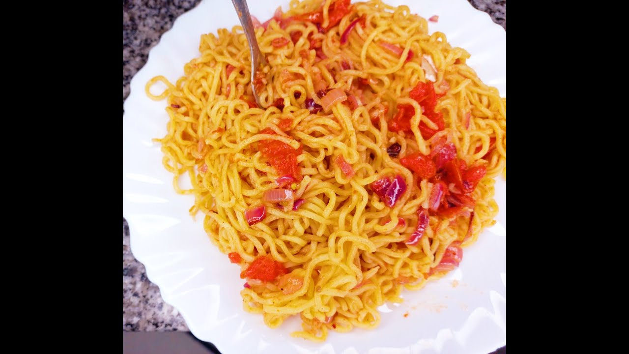 Delicious Fried Indomie/Preparing Yummy Noodles