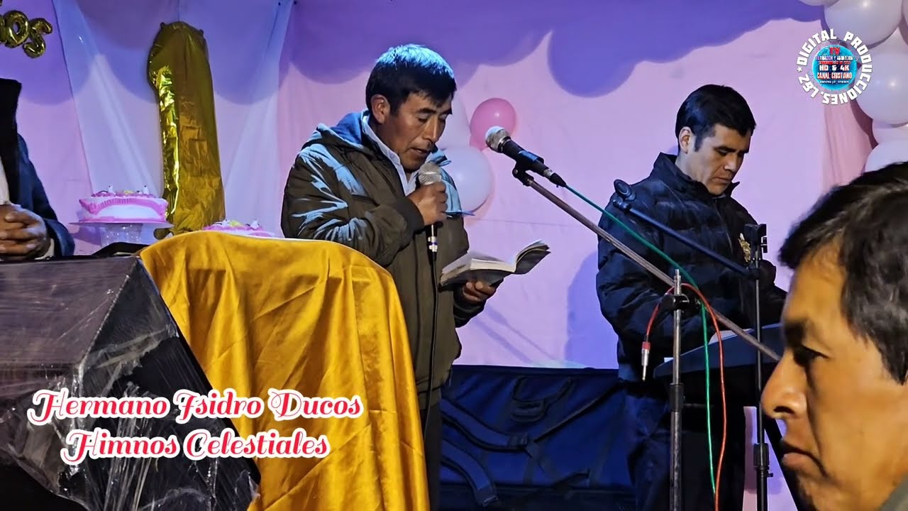 Himnos Celestiales Canta:El Hermano Isidro Ducos Porcon Protrero 