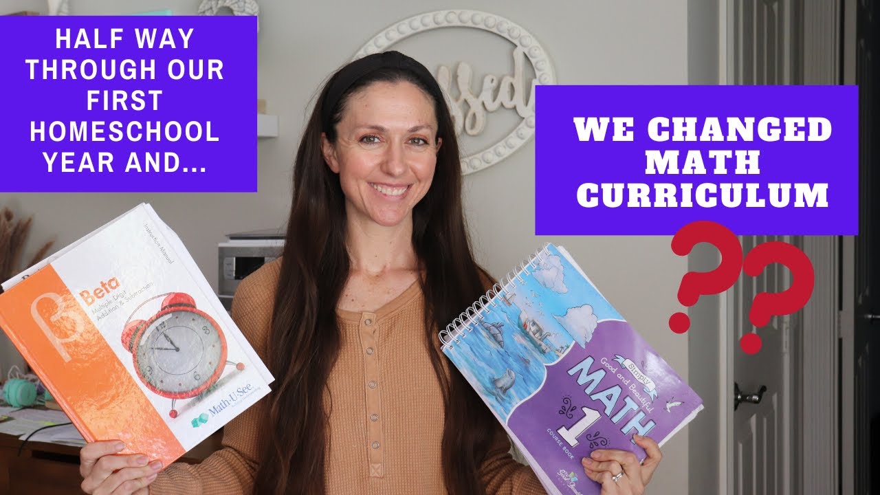 SWITCHED OUR MATH CURRICULUM MID-YEAR! WHY the switch from Good and Beautiful to MathUSee