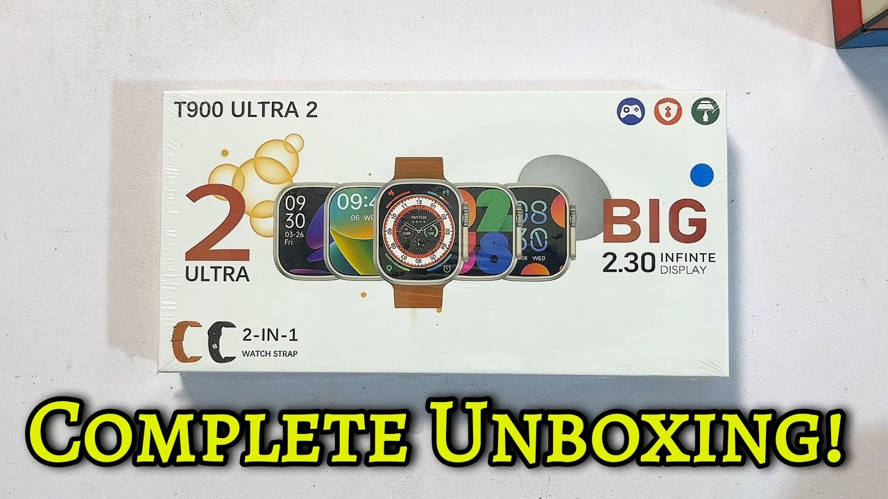 T900 Ultra 2 Smartwatch Unboxing!