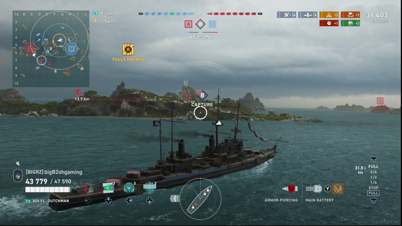 «Летучий голландец»… стелс-радар и стелс-авиаудары… ужас! — World of Warships Legends