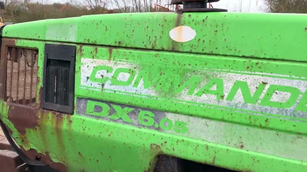1989 DEUTZ-FAHR COMMANDER DX 605 TRACTOR