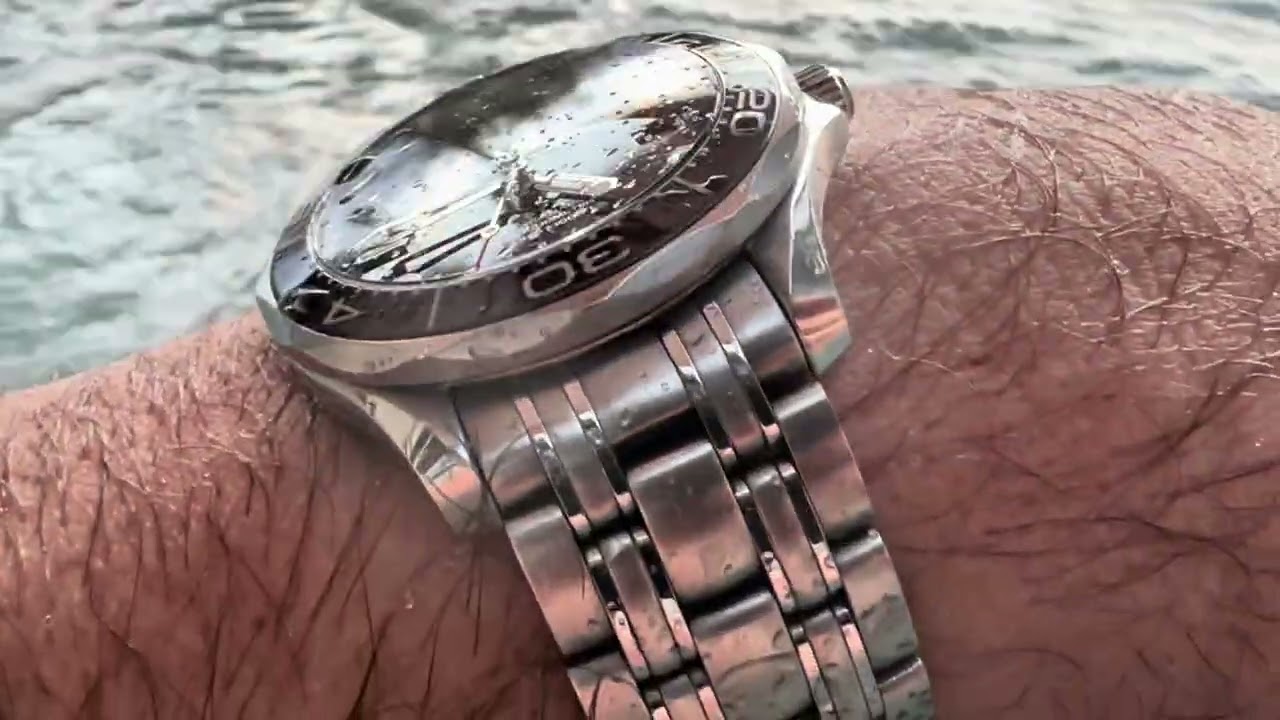 Новогодние мысли и часы Omega Seamaster Ceramic в отличном состоянии
