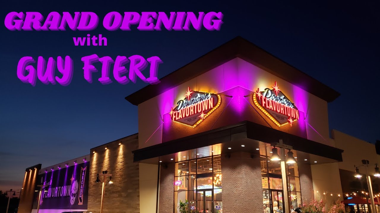 Downtown Flavortown Grand Opening in Pigeon Forge
