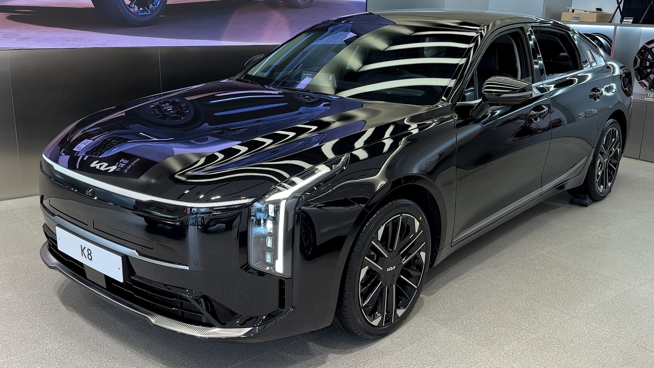 2026 Kia K8 Hybrid Exterior and Interior Walkaround