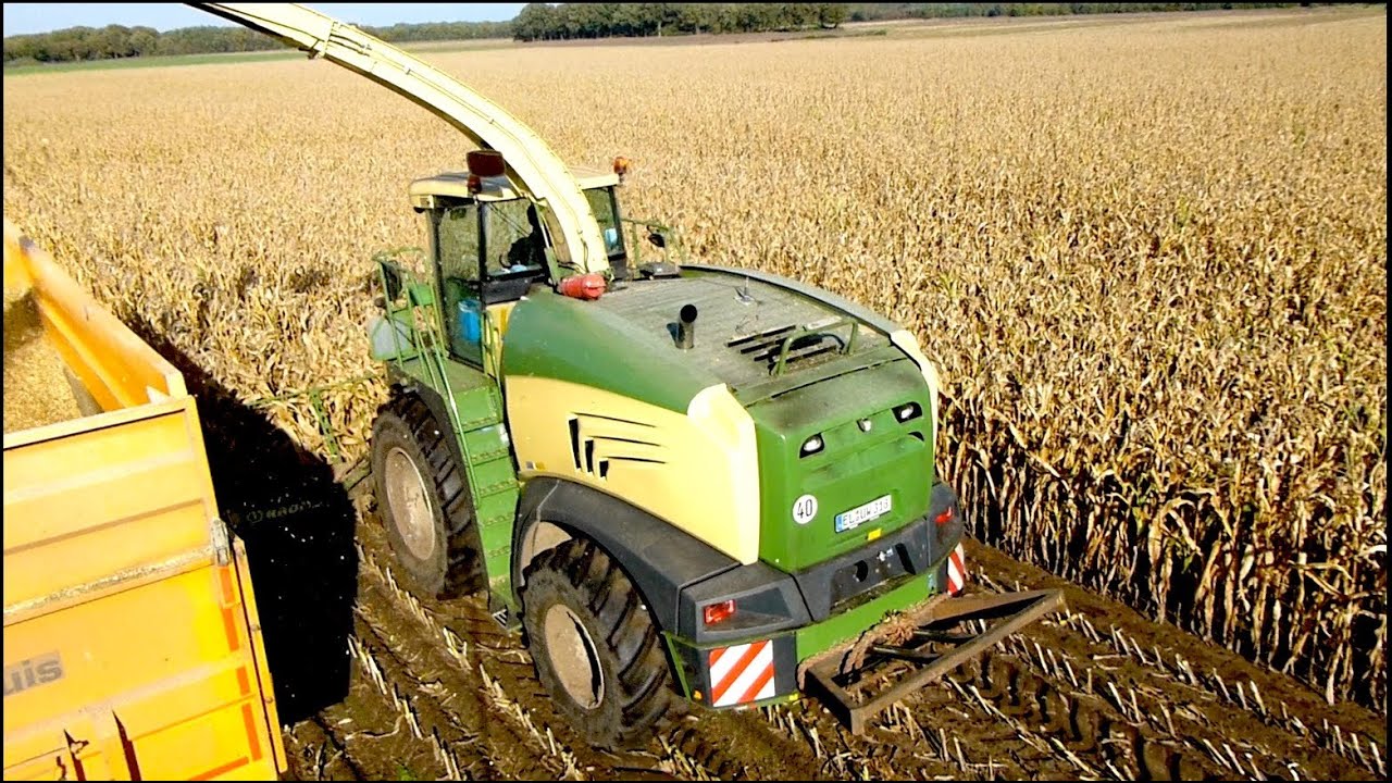 *NEW* KRONE BIG X 580 in action!  - Gebr. Van Eijck