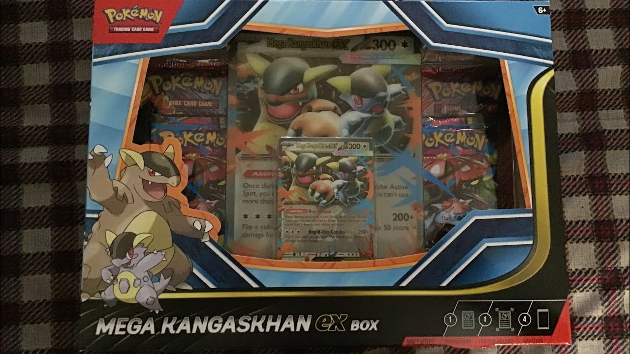 Pokémon Mega Kangaskhan Ex Box