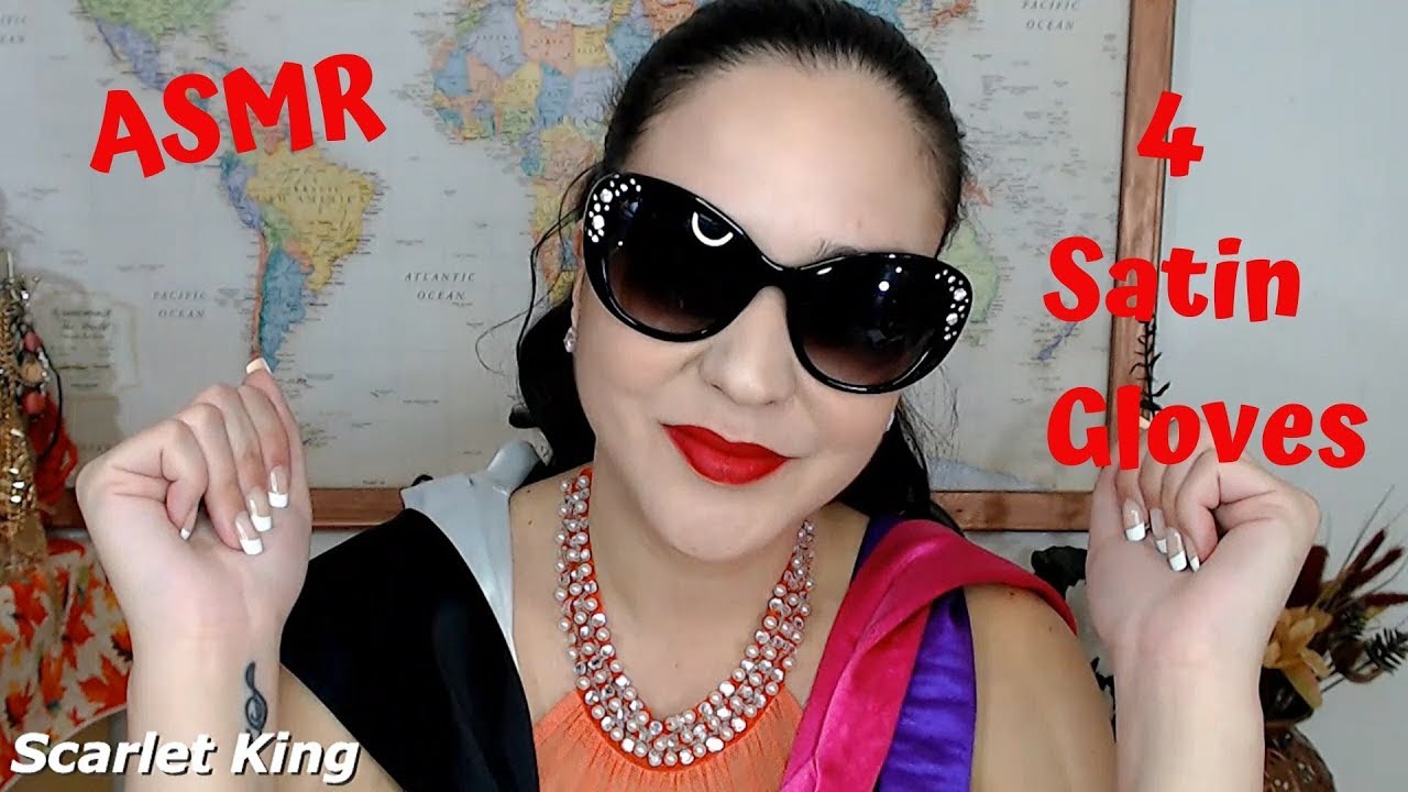 ASMR 4 Pairs of Satin Gloves (Request)