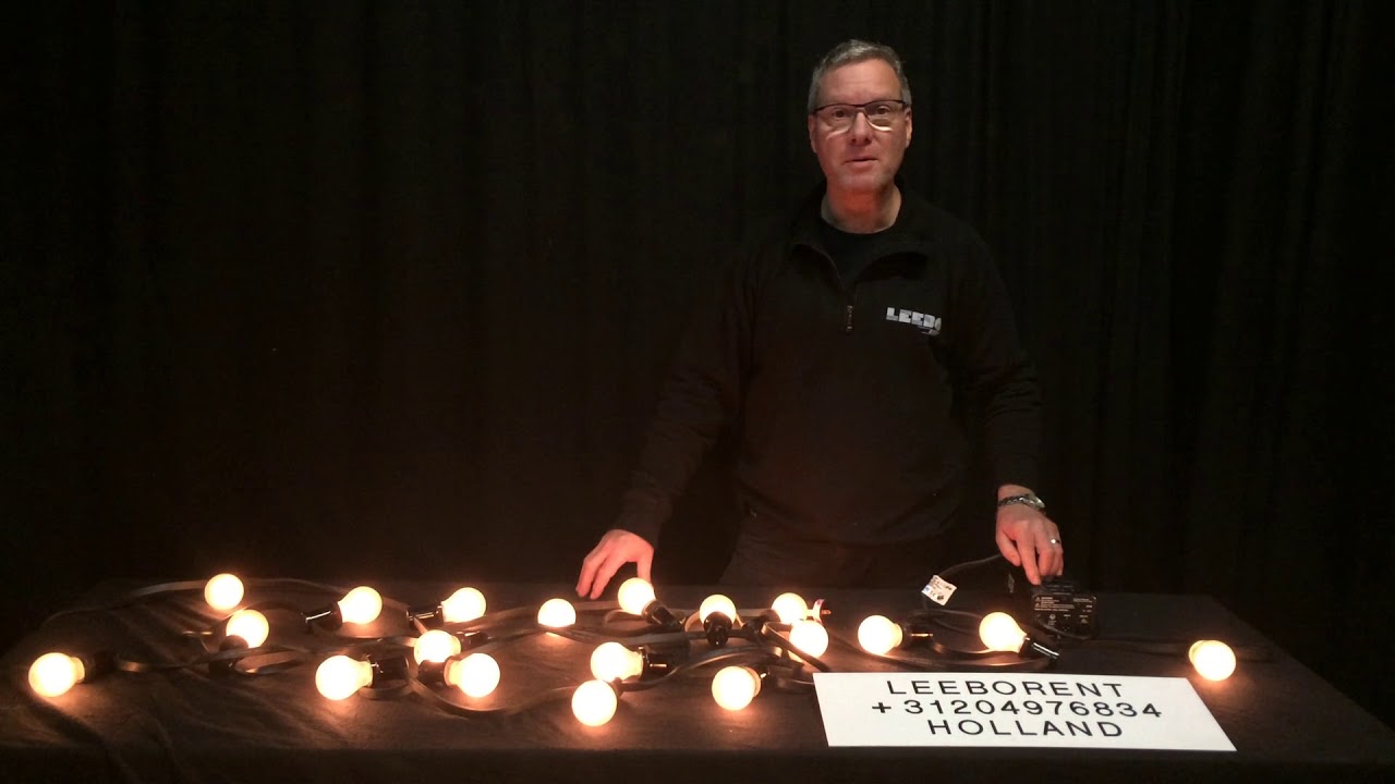 Leeborent Prikkabel feestverlichting verhuur
