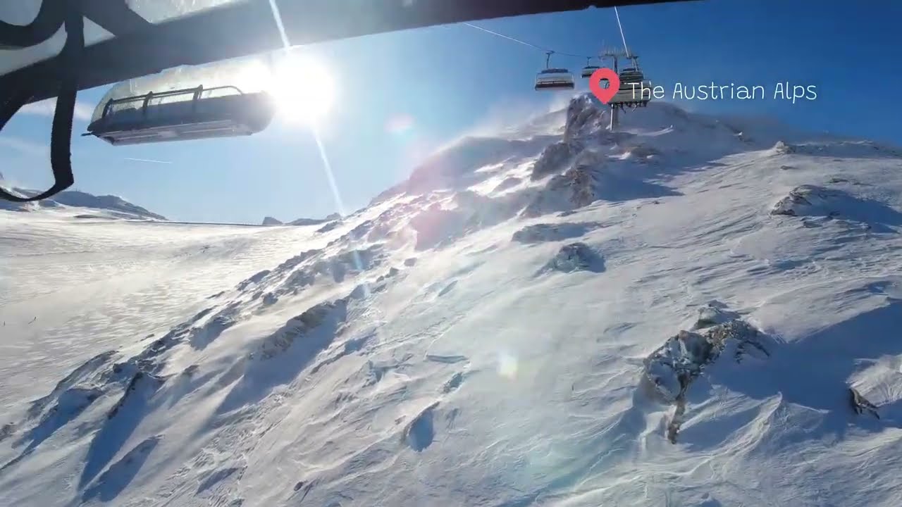 Snowboarding the Austrian Alps