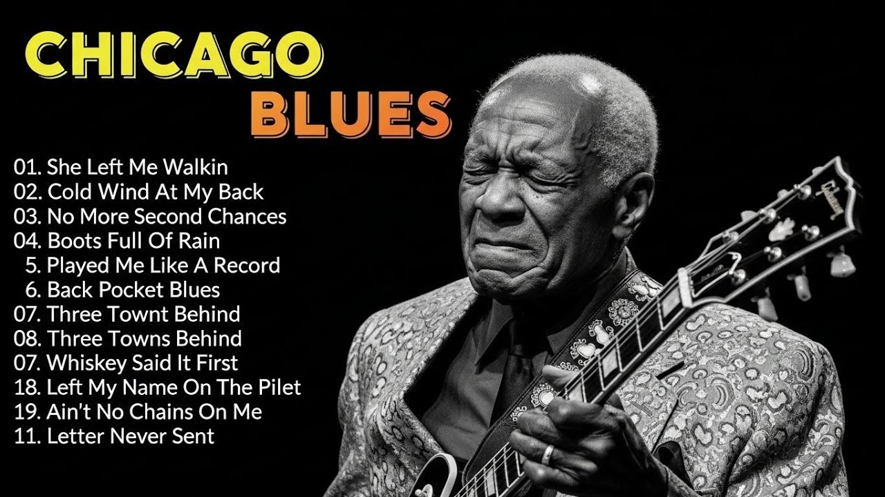 Smooth Soul Blues | Chicago Blues Night Ambience