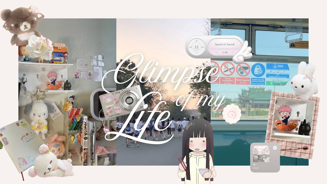 romanticizing life ⋆⭒˚.⋆  school vlog, haul, journal log, desk deco ── .✦