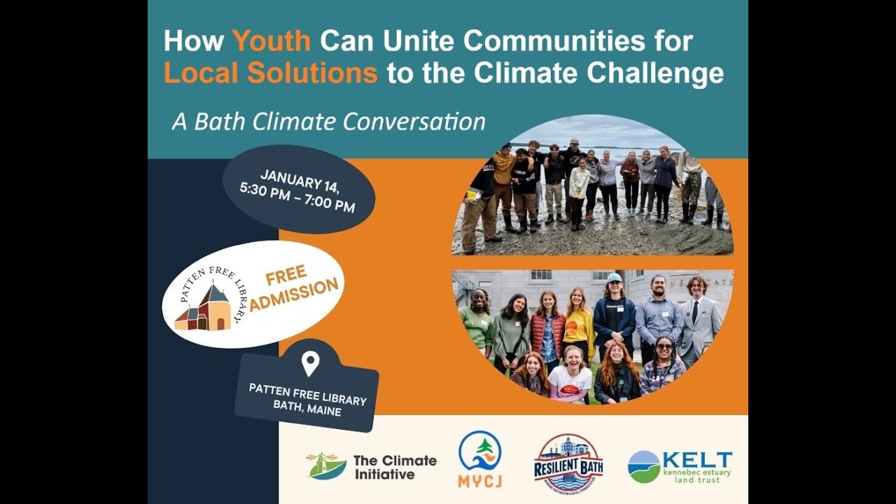 Bath Climate Conversations: How Youth Can Unite Communities for Local Solutions to Climate Challenge