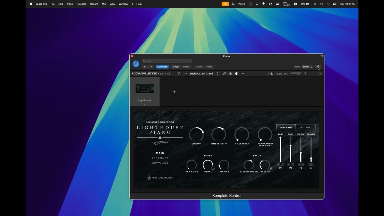 Demo: Unspoken Reflections (Fracture Sounds Lighthouse Piano)