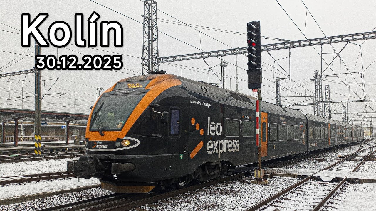 Vlaky Kolín 30.12.2024